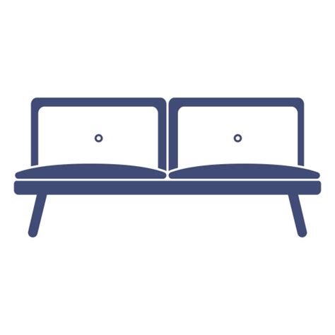 Designs Png De Sofa Monocromatico Para Camisetas E Merch