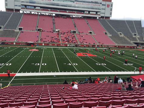 Rice Eccles Stadium Map