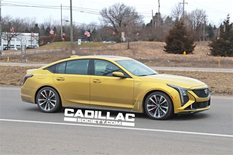 2025 Cadillac Ct5 V Blackwing Cyber Yellow Metallic Live Photo Gallery