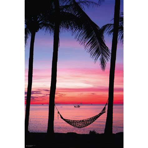 Beach Sunset poster | BIG W