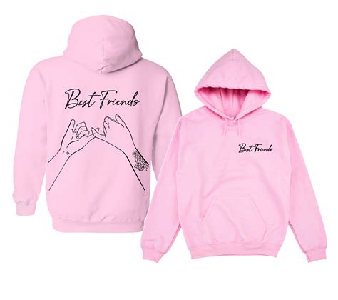 Bluza Z Kapturem Damska Best Friends Pinky Promise Dla Przyjaci Ki