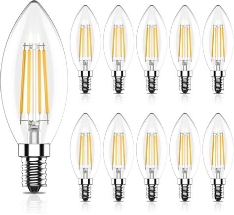 Tuoplyh E Led Nicht Dimmbar Lampe W Lm Warmwei K Ersetzt