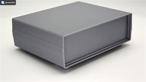 Oem Injection Abs Molded Box Desktop Plastic Electronic Enclosure