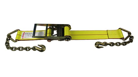 HEAVY DUTY RATCHET STRAP WITH FLAT HOOK CTS Cargo Tie Down Specialty