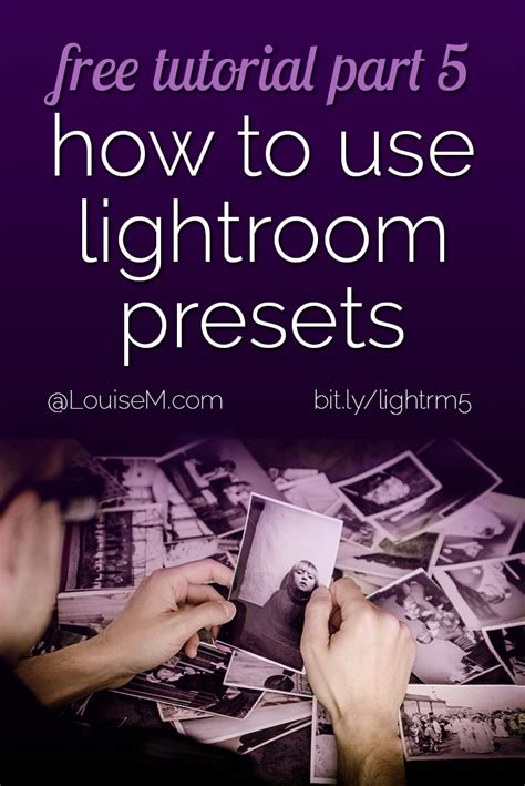 Adobe Lightroom Tutorial 5: How To Use Presets