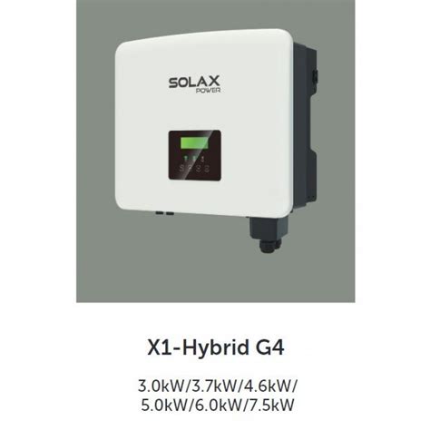 Hybrid Inverter Solax X1 Hybrid 50 D G4 5kw 1Φ