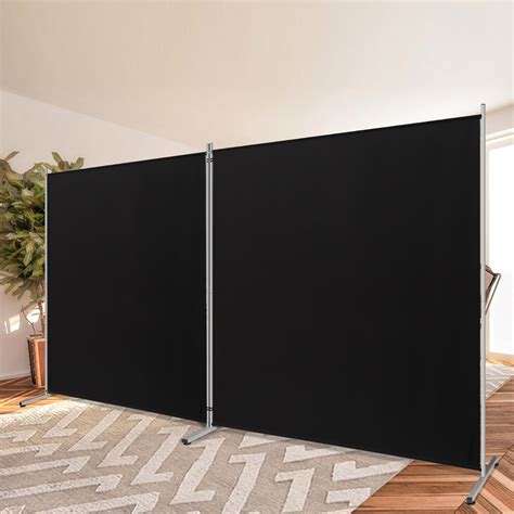 Rantila Large Panels Room Divider Portable Office Divider Convenient