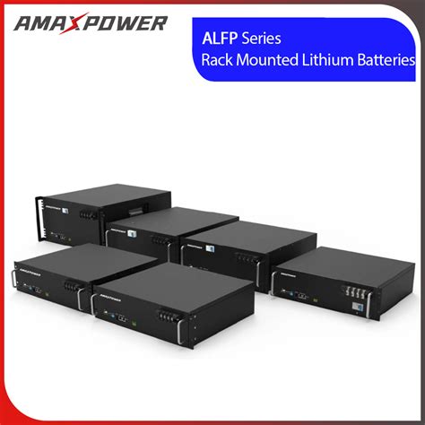 Amaxpower Rechargeable Rack Mounted V V Deep Cycle Lifepo Kwh