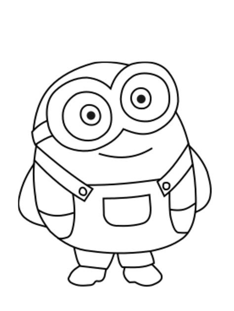 Coloriage Minion Dessins Imprimer