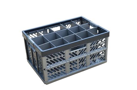 Folding Crate Glassware Storage Box Crate From Glassjacks Glassware Storage Wine Glass