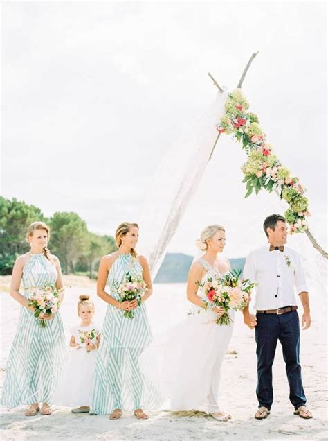 Relaxed And Laid Back New Zealand Beach Wedding At Matarangi At The Top