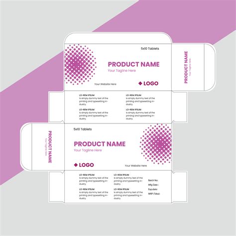 Creative packaging Box design templates. 36024254 Vector Art at Vecteezy