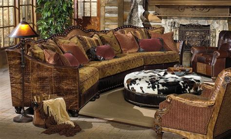 Western Cowboy And Snooty Cowgirl Furniture Montagne Salon