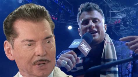 Aew World Champ Mjf Namedrops Wwes Vince Mcmahon On Dynamite