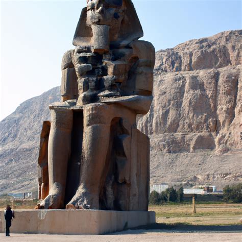 Colossi Of Memnon At Thebes In Egypt History Facts Services