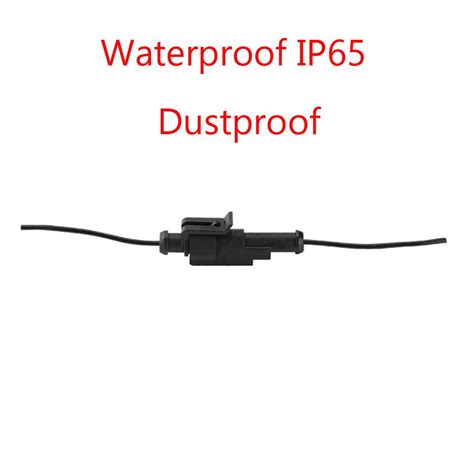 Esupport 1 Pin Way Car Auto Waterproof Electrical Connector Plug Socket Kit With Wire Awg Gauge