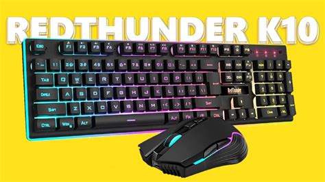 Redthunder K Wireless Gaming Keyboard And Mouse Combo Youtube