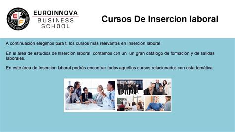 Cursos De Insercion Laboral Web Oficial Euroinnova