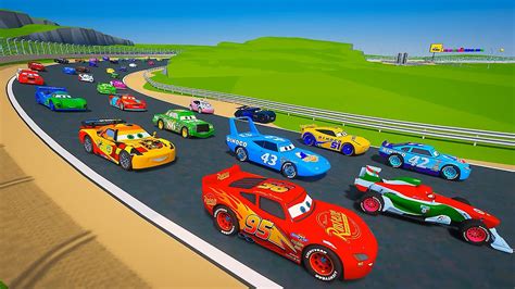 Race Pixar Cars Vs Cars 3 McQueen And Friends The King Cruz Ramirez