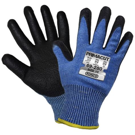 Primacut Pu Palm Coated Hppe Glove Cut Level Ansi A Romical