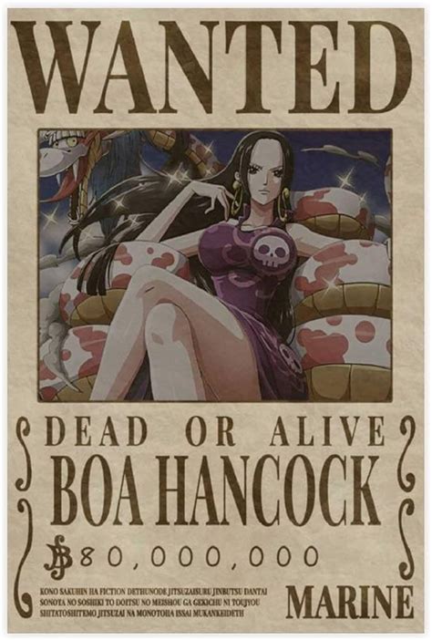 One Piece Wanted Poster Boa Hancock 43 Off