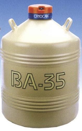 Metal Ba Liquid Nitrogen Container Cryocan Iocl Capacity