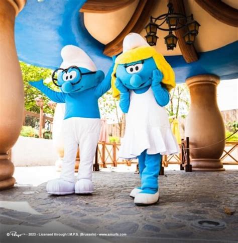 Motiongate Dubai Celebrates The Smurfs Th Anniversary