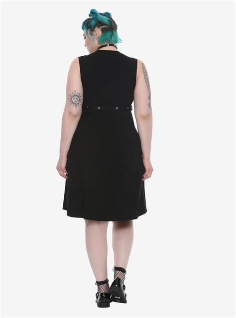 Tripp Grommet Cage Strap Dress Plus Size Hot Topic Plus Size