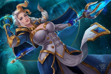 Fond D Cran Jaina Proudmoore World Of Warcraft Jeux Vid O Jeu De