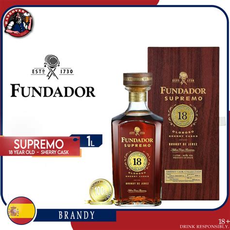 Fundador Supremo 18 Year Old Sherry Casks Whisky 1l Lazada Ph