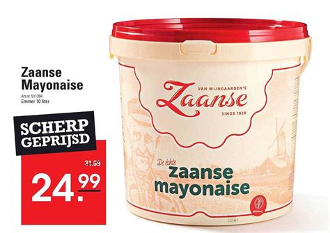 Zaanse Mayonaise Aanbieding Bij De Kweker