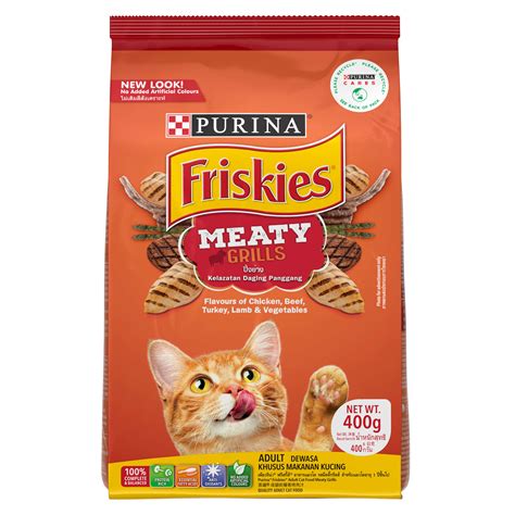 FRISKIES® Makanan Kering Kucing Dewasa Meaty Grills