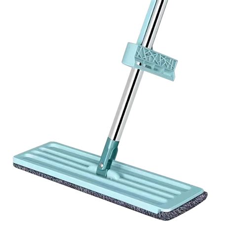 Professional Microfiber Mop Floor Cleaning System Flat Mop With Stainless Steel Handle 1