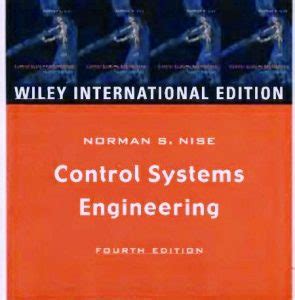 Pdf Control Systems Engineering By Norman S Nise Free Pdf Books