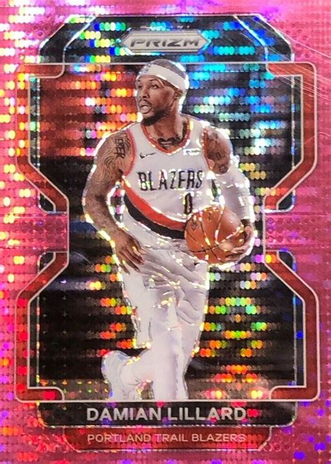 Damian Lillard Prizm Pink Pulsar Price Guide Sports Card