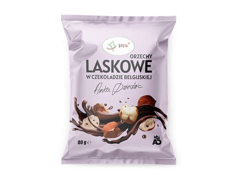 Orzechy Laskowe W Belgijskiej Czekoladzie 80g Anka Dziedzic VIVIO