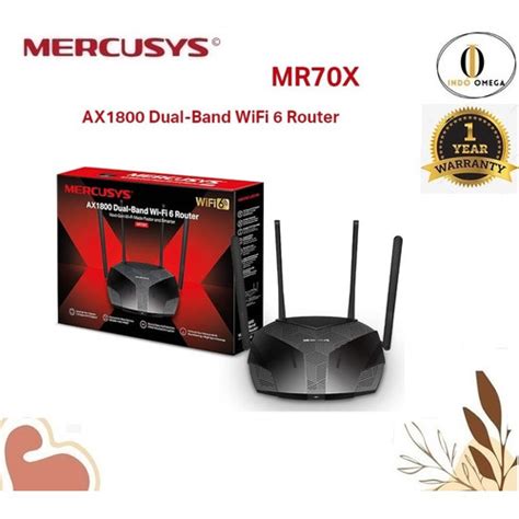 Jual Mercusys Mr X Ax Dual Band Wifi Router Jakarta Pusat