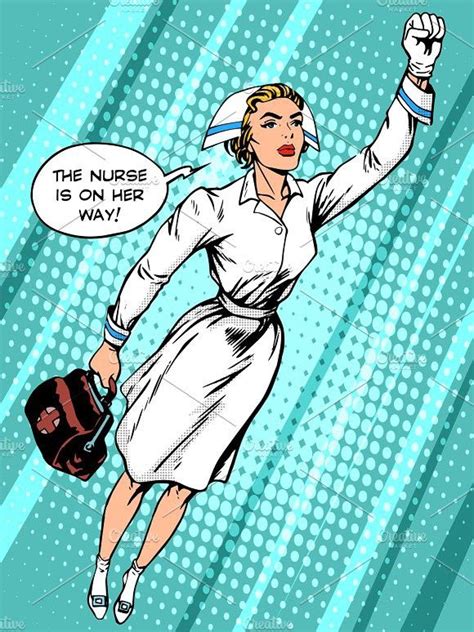 Super Hero Nurse Flies To The Rescue Hero Nurse Nurse Art Home