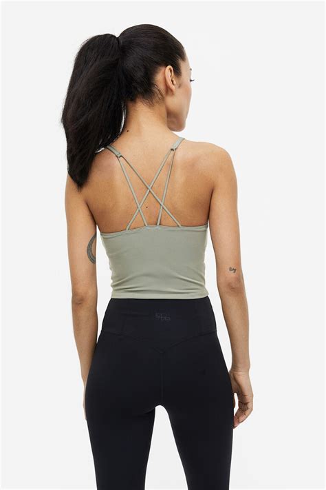 Drymove™ Cropped Sports Vest Top