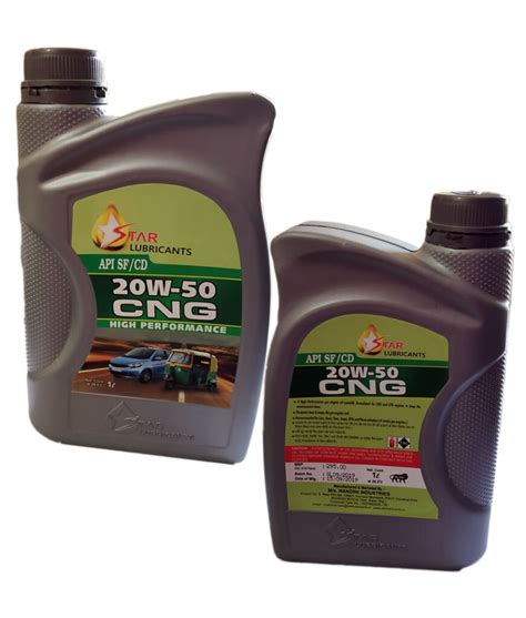 STAR CNG ENGINE OIL 20W 50 Nandini Industries