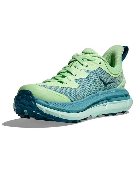 Hoka Mafate Speed W Lime Glow Ocean Mist Scarpe Da Trail Donna