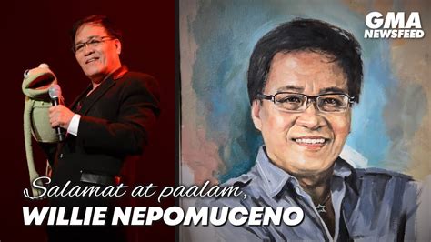 Willie Nepomuceno Pumanaw Na Sa Edad Na 75 GMA News Feed YouTube