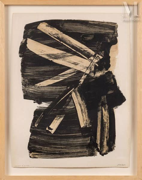 Pierre SOULAGES né en 1919 Lot 9 enchères