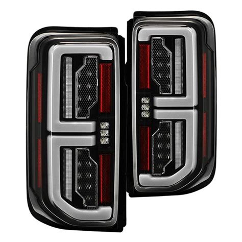 Spyder Alt Yd Fb Led Bk Black Fiber Optic Led Tail Lights