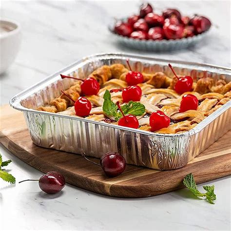8x8 Aluminum Foil Pans With Lids Eming