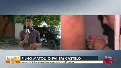 Jovem confessa que matou pai a facadas e queimou o corpo por ciúmes da