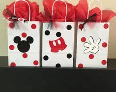 Set De 3 Bolsas De Regalo De Mickey Inspired Por ATouchofSummer Mickey