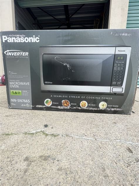 Panasonic Nn Sn966s 22 Cuft 1250w Stainless Steel Countertopbuilt In