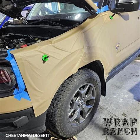 60 Matte Desert Tan Vinyl Car Wrap Cheetahwrap