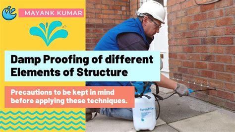 20 Damp Proofing Techniques of different Structural Elements ...